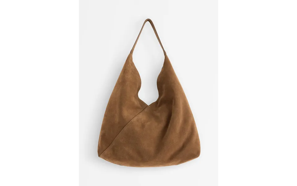 Large Shopper In Suede