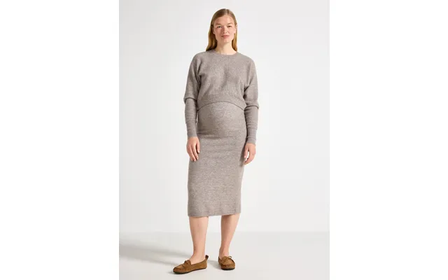 Mom Knitted Midi Skirt