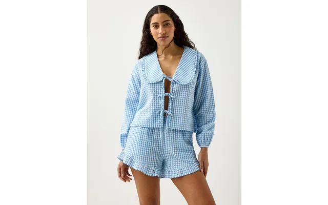 Pyjama Shirt In Seersucker product image