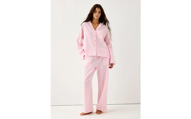 Pyjama Trousers In Seersucker