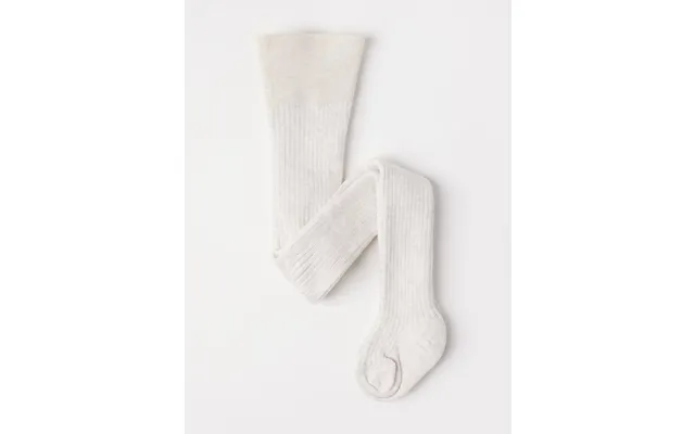 Rib-knitted Tights