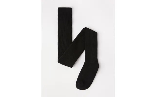 Ribbed Heavy-knit Tights