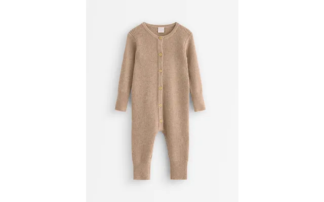Ribbed Jumpsuit In Wool