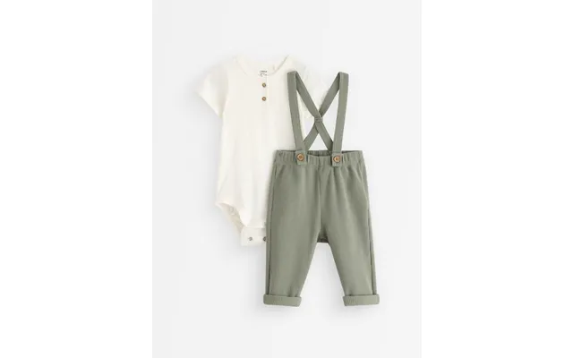 Set - Bodysuit And Dungarees product image