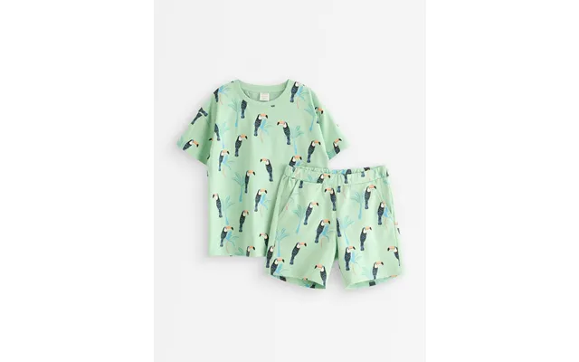 Set - T-shirt And Sweat Shorts