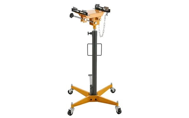208cm Height 0.5 Ton High Lift Transmission Jack - Yellow