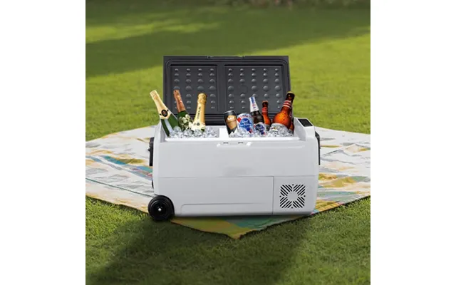 36l Portable Car Compressor Refrigerator For Camping Road Trip