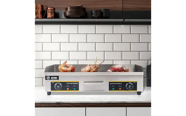 73cm W Stainless Steel Electric Griddle Need To Connect Air Circuit-breaker - 73cm W X 48cm D X 21cm H 4