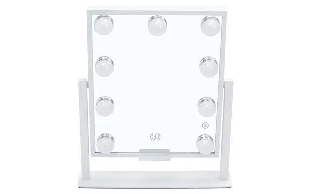 Adjustable Led Hollywood Vanity Mirror Touch Screen Control - White Single
