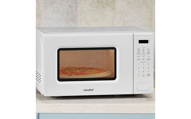 Comfee 700w 20l Countertop Microwave Oven With Led Display - White