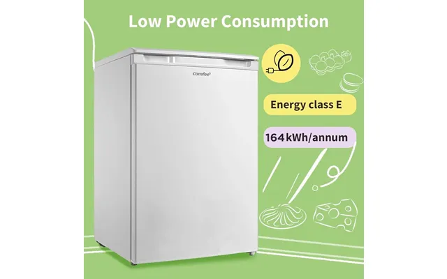 Comfee 88l White Under Counter Freezer With 3 Drawers