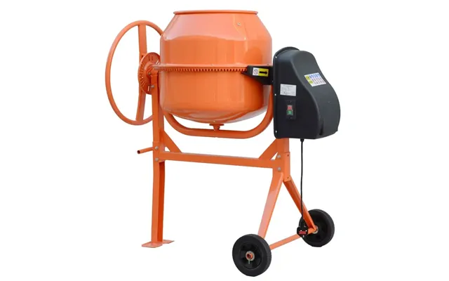 Durable And Versatile Cement Mixer With Easy Movement - Orange Large