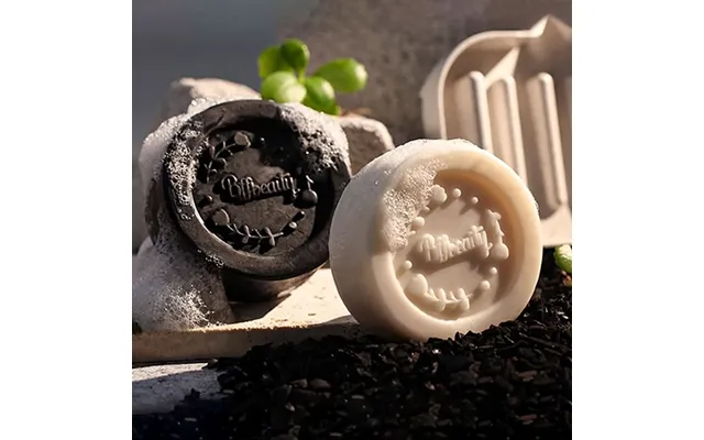 Facial Cleansing Soap Bars 2 Pcs Moisturizing Charcoal Soap