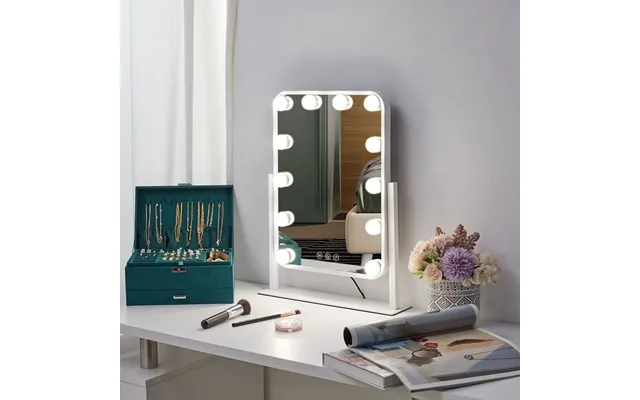 Hollywood Vanity Makeup Mirror With 12 Bulbs