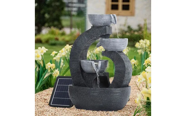 Outdoor Solar-powered Water Fountain Outdoor Decor