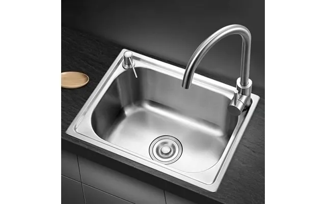 Stainless Steel Kitchen Sink Single Bowl Catering - Version A