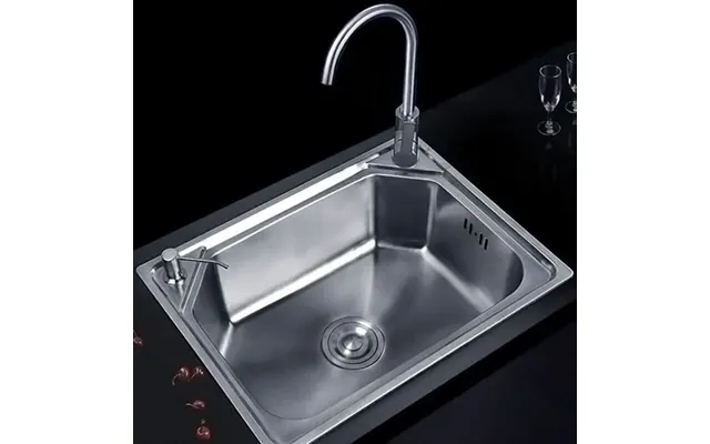 Stainless Steel Kitchen Sink Single Bowl Catering - Version C