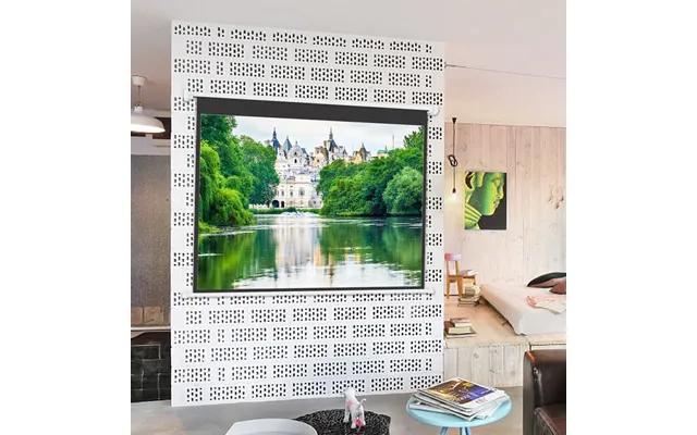 Wall Mount Electric Projector Screen For Home Theater Movie