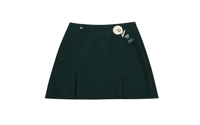 1880 Club Girls School Skirt - Inverted Pleats In Green