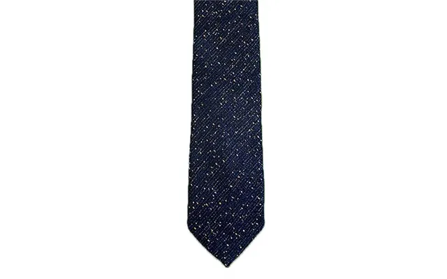 1880 Club Tie And Pocket Square Set In Navy - One