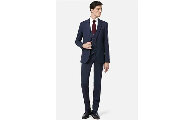 Benetti Torino 3 Piece Suit In Navy - 40l