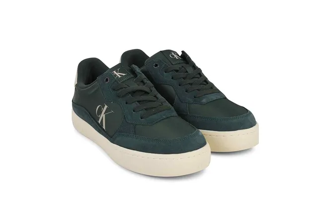 Calvin Klein Jeans Classic Cupsole Trainer In Green - 41