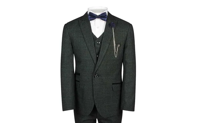 Cavani Caridi Boys Suit In Green - 8y