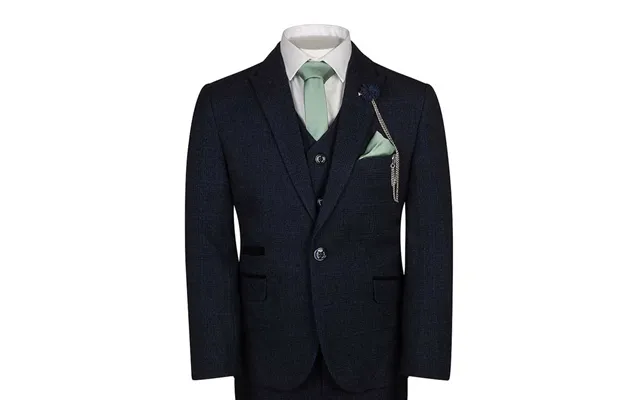 Cavani Caridi Boys Suit In Navy - 7y
