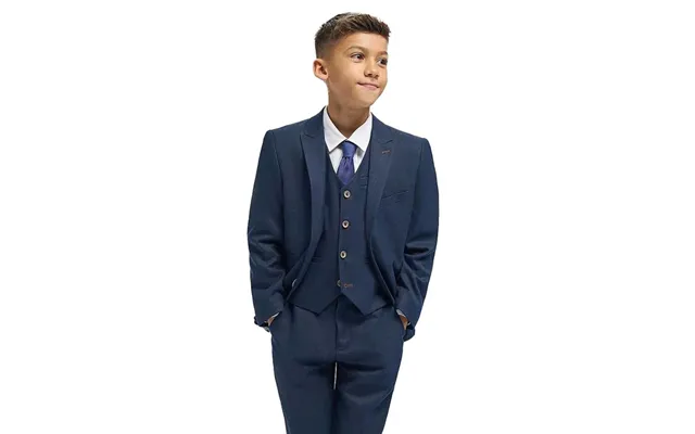 Cavani Tropez Boys 3 Piece Suit In Navy - 7y