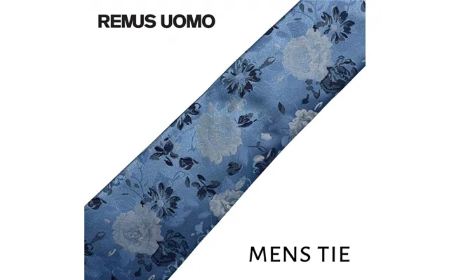 Daniel Grahame Tie And Pocket Square Set In Blue - One
