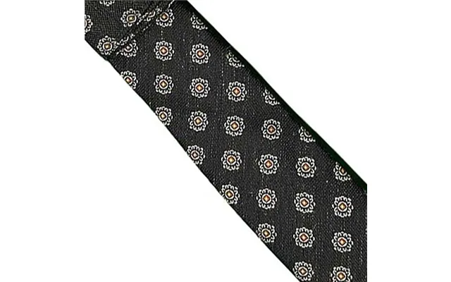 Daniel Grahame Tie And Pocket Square Set In Navy - One