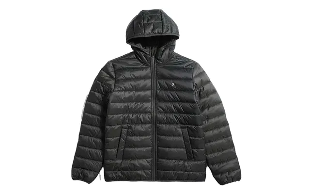Farah Classic Delamo Wadded Jacket In Khaki - 2xl