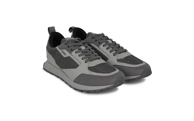 Hugo Red Icelin Runner In Grey - 46