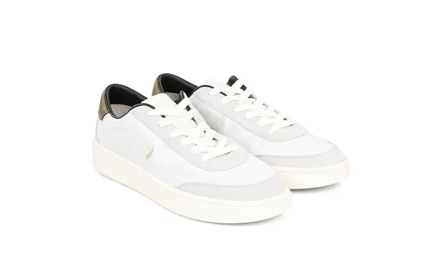 Hugo Red Neston Tenn Trainer In White - 43