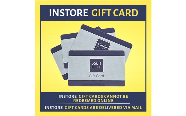 Our Brand Louis Boyd Gift Card For Use In-store - 500