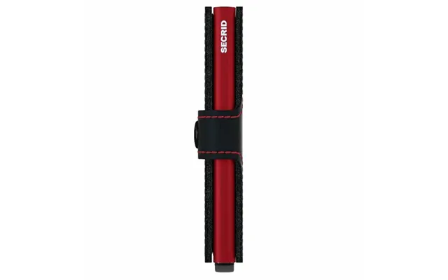Secrid Secrid Mini Wallet In Red - One