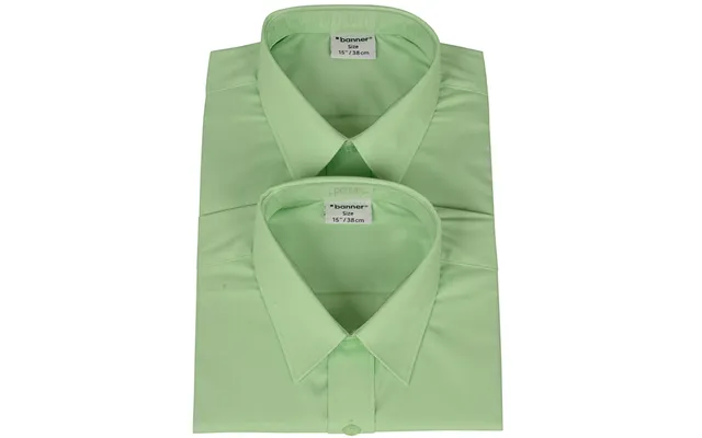 Signa Work Singa Works School Short Sleeve Shirt Double Pack In Green - 16