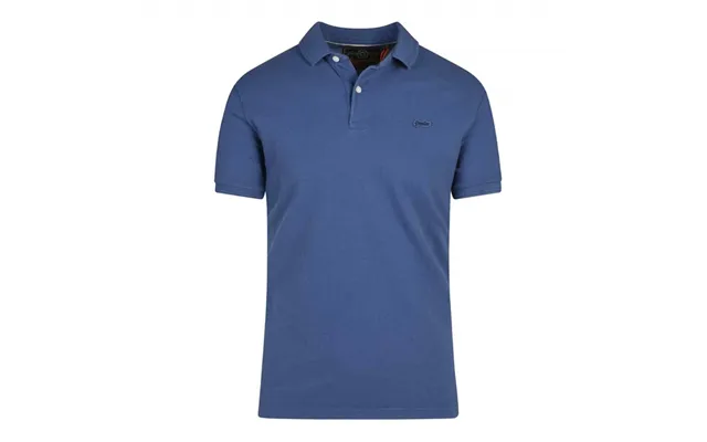 Superdry Classic Pique Polo Shirt In Blue - 2xl