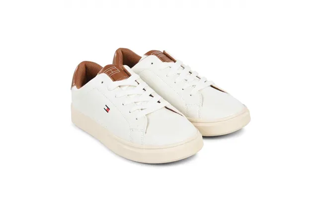 Tommy Hilfiger Bassa Allacciata Sneaker In White - 39