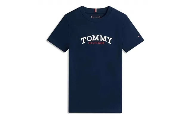 Tommy Hilfiger Kids Monogram Graphic T-shirt In Navy - 5y