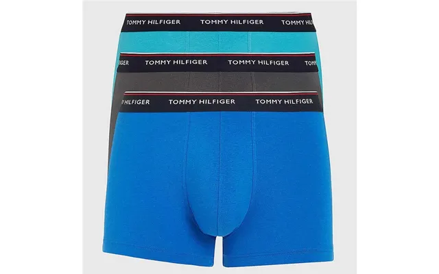 Tommy Hilfiger Trunk 3 Pack In Turquoise - M
