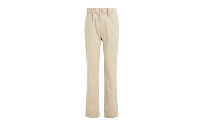 Tommy Jeans Kids Chino Pants In Beige - 5y