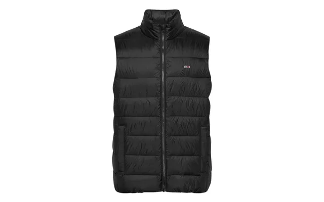 Tommy Jeans Light Down Gilet In Black - S
