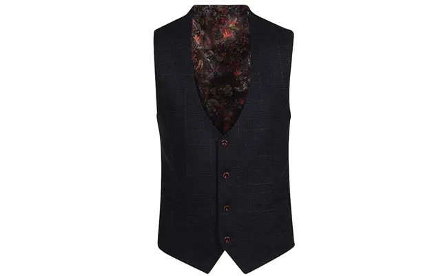 White Label Tapered Waistcoat In Green - 36r