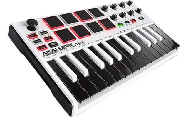Akai Professional Mpk Mini Mkii 25-key Ultra-portable Usb Midi White Used