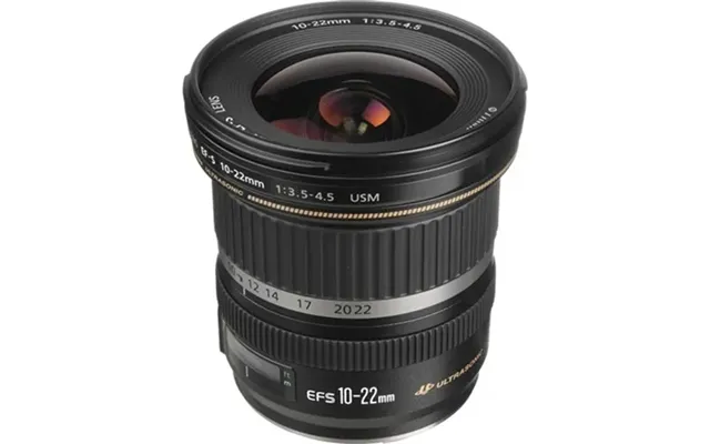 Canon Ef-s 10-22mm F 3.5-4.5 Usm Black Lens Used