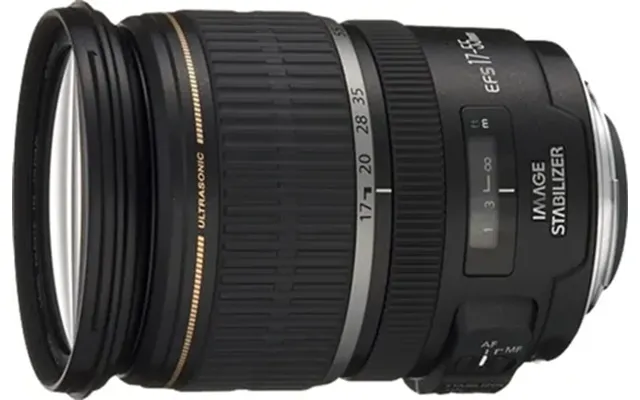 Canon Ef-s 17-55mm F 2.8 Is Usm Black Lens Used