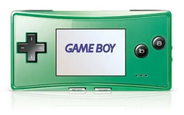 Game Boy Micro Console Green Discounted Used