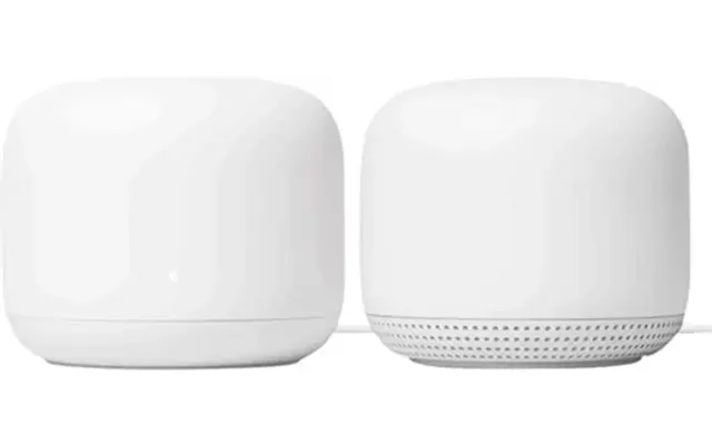 Google Nest Wifi Router & Point - Snow Used