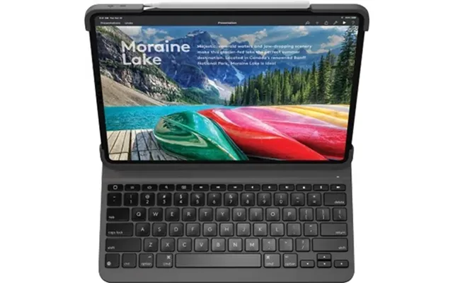 Logitech Slim Folio Pro Bt Keyboard Case For Ipad Pro 12.9 3rd Gen Used